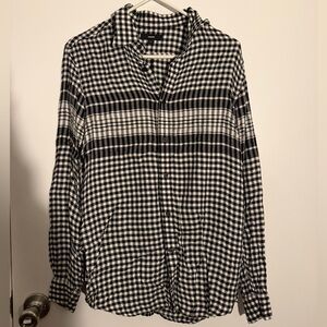 Diesel Monochrome Checkered Shirt